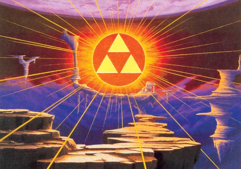 Triforce of the gods: a sacred realm of new media